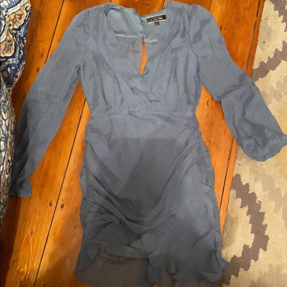 blue dress never worn